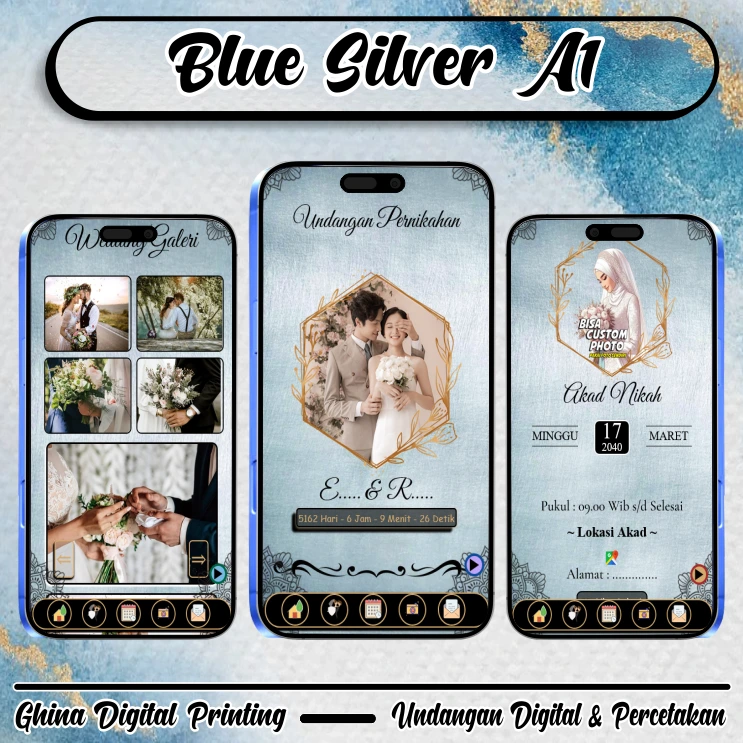 Blue Silver A1