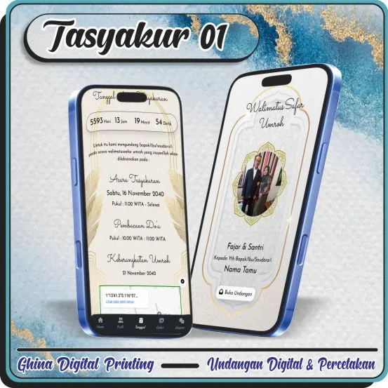 Ghina Digital Printing - Undangan Digital Website