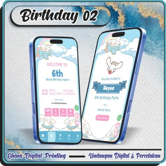 Ghina Digital Printing - Undangan Digital Website