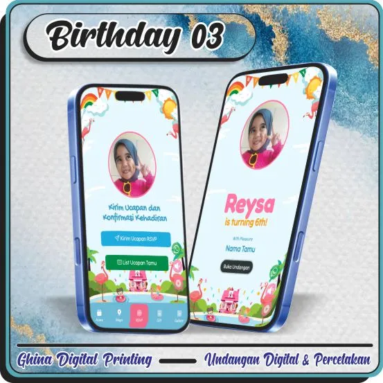 Ghina Digital Printing - Undangan Digital Website