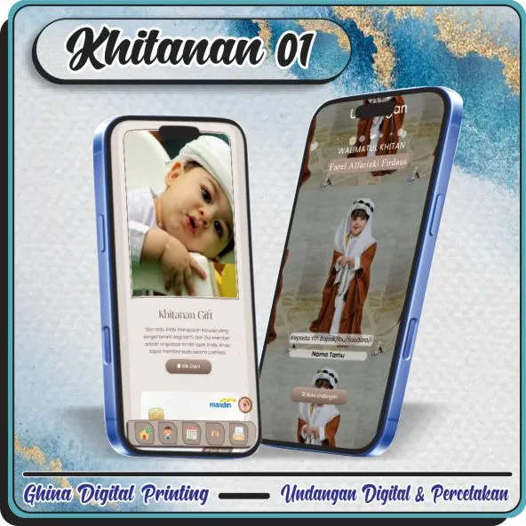 Ghina Digital Printing - Undangan Digital Website