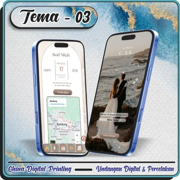 Ghina Digital Printing - Undangan Digital Website
