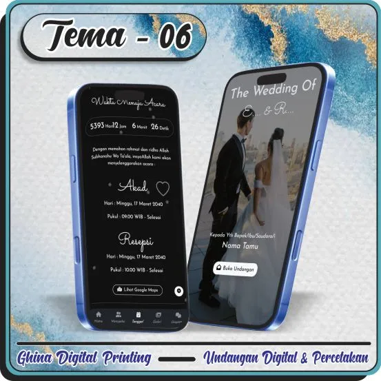 Ghina Digital Printing - Undangan Digital Website