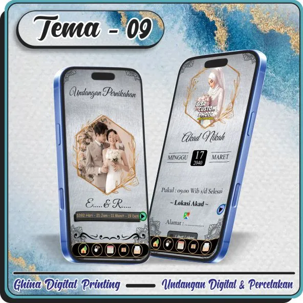 Ghina Digital Printing - Undangan Digital Website